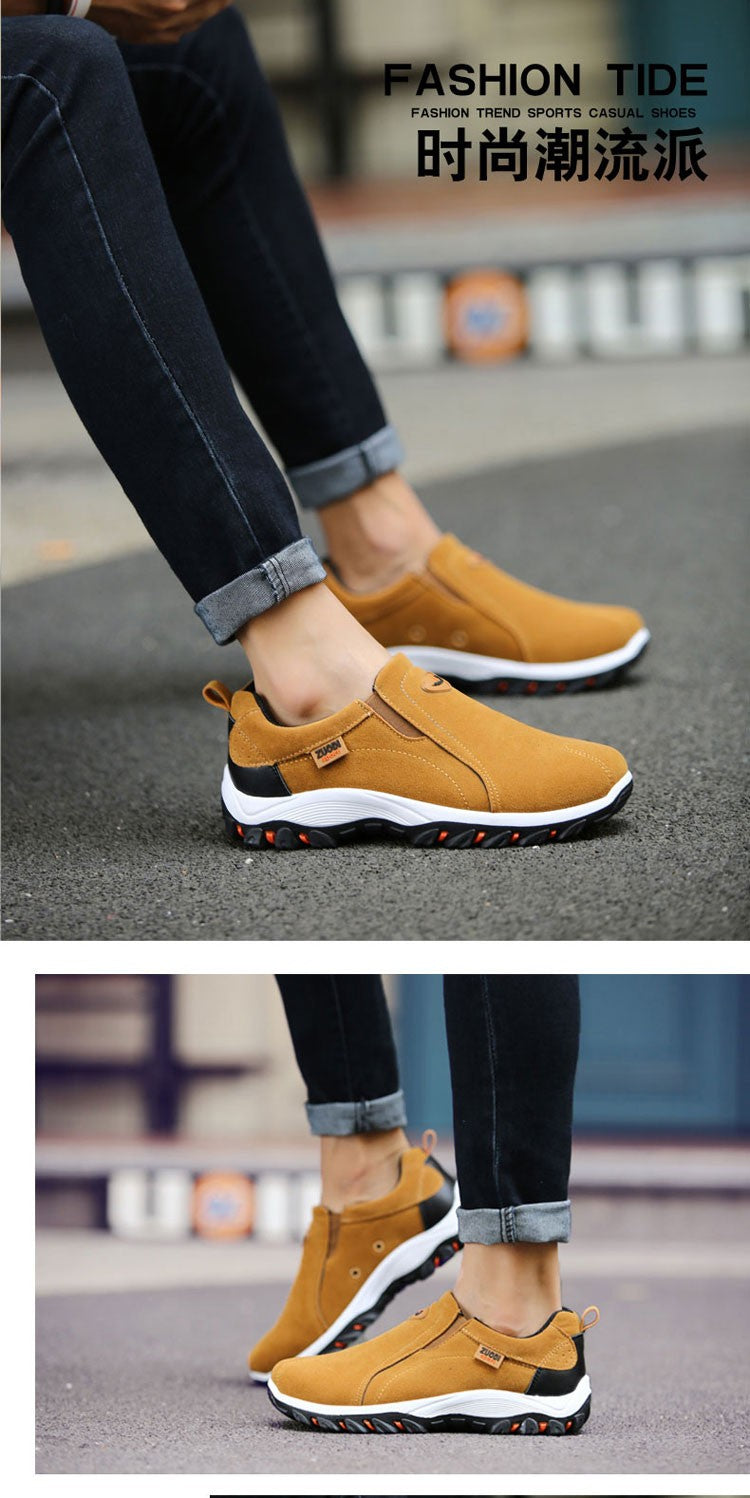 Men's Fashionable Casual Sports Shoes, Outdoor Walking and Hiking Shoes, Loafers, Comfortable Shoes, Lightweight, Plus Size38-50