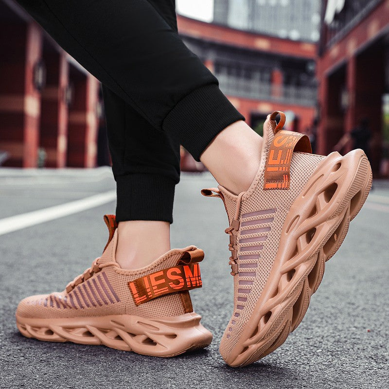 Men Shoes Comfortable Unisex Sneakers Breathable Couple Running Shoes Women Tenis Sports Shoe Size 36-46 White Walking Sneakers