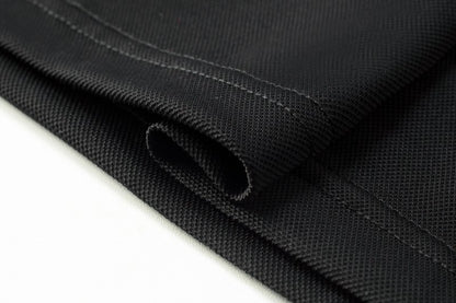 100% linen cotton polo shirt, T-shirt, breathable collar, short sleeved, custom printed logo, embroidered men's and women's work