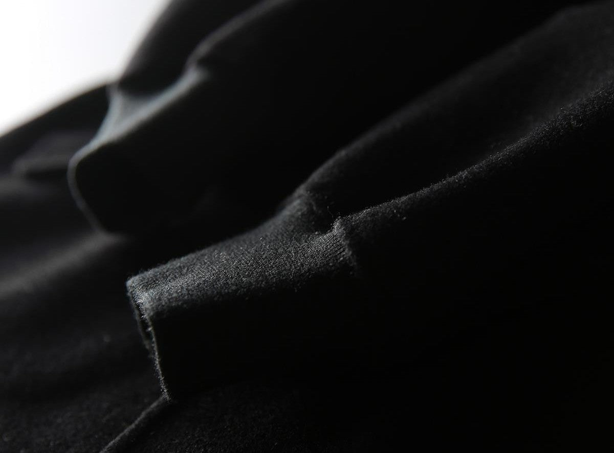 Women's Black Wool Coat 2025 Autumn New Fashion Long Slim Fit Casual Versatile Overcoat