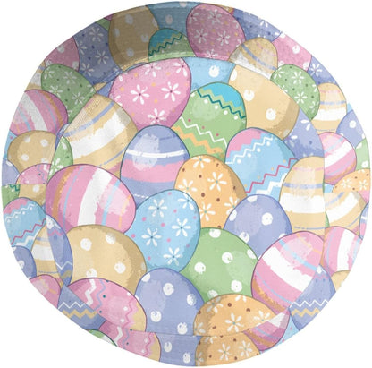 Easter Eggs 4 Bucket Hat for Women Men Summer Travel Beach Sun Cap Easter Hat Outdoor Fisherman Hat Unisex