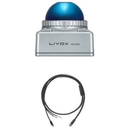 LiDAR 3D, com campo de visão ultragrande omnidirecional de 360°, Dispositivo de detecção e alcance a laser Livox Mid-360