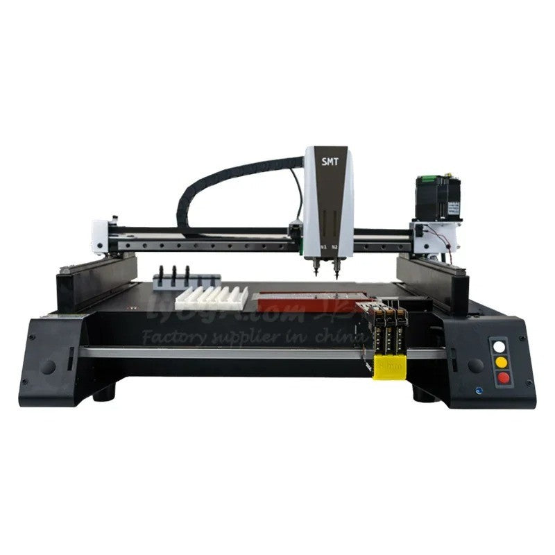 High-speed Fully Automatic Triple Vision Camera Desktop SMT Machine 220V / 110V SMT Pick And Place Machine Chip Mounter LED SMD