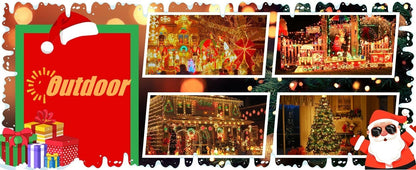 Large Solar Panel Fast Charge Lamp Outdoor Solar String Fairy Light Waterproof Garland String Lights For Christmas Party Garden