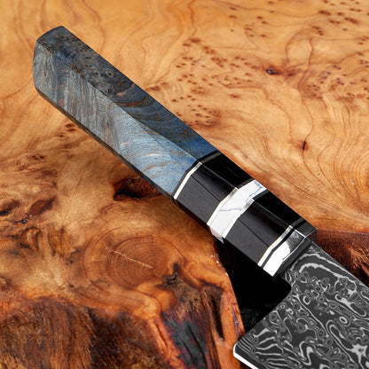 XITUO Damascus Kitchen Knife Set,1-8Piece Professional Knife Sets for Chefs,Japanese Damascus Super Steel Chef Cooking Knife
