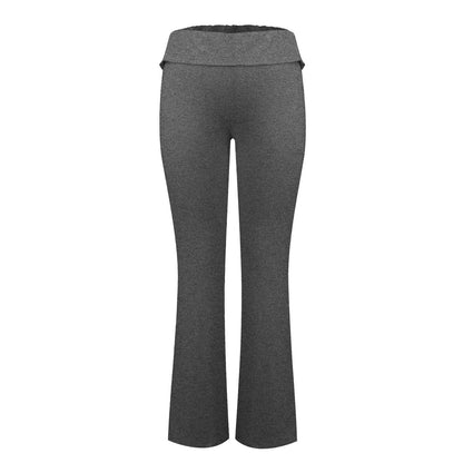 Women Flare Leggings High Waist Wide Leg Yoga Pants Seamless Fitness Workout Tights Gym Sports Trousers Casual Slimming Clothing