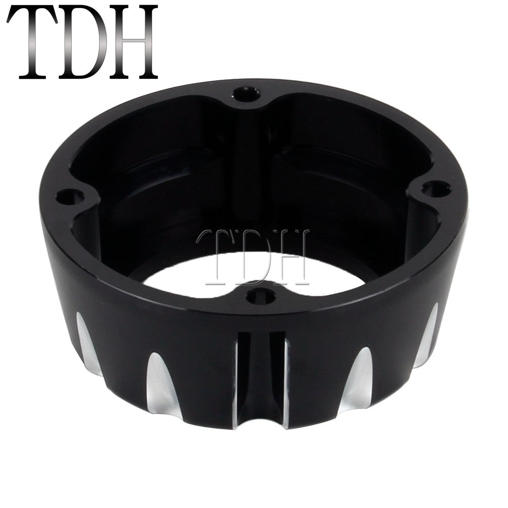 Motorcycle Muffler Exhaust Pipe Tip Replace Carbon End Cap for Harley Touring Softail Two Brother Racing 2-into-1 Full-System