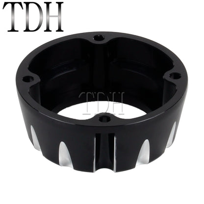 Motorcycle Muffler Exhaust Pipe Tip Replace Carbon End Cap for Harley Touring Softail Two Brother Racing 2-into-1 Full-System