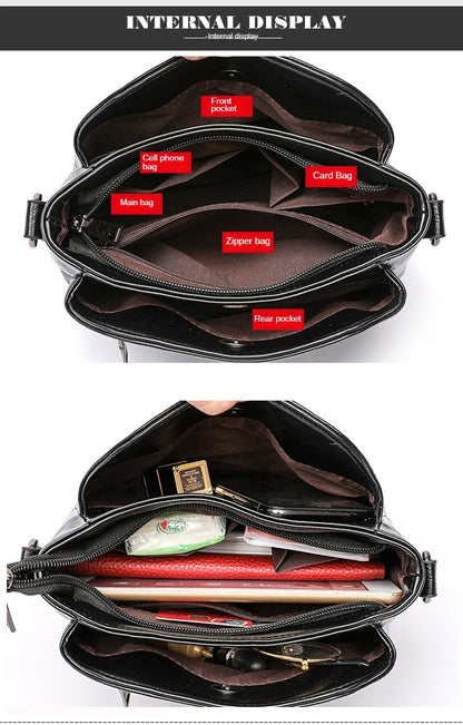 Women's Bags Retro Design Crossbody Bag Trend Quality PU Leather Bucket Shoulder Bags Small Handbags for Women