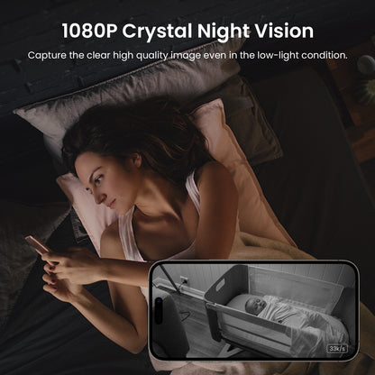 1080P Hd Wifi Ip Camera Indoor Night Vision Ai Detection Surveillance Cube Cameras for Pet Baby Monitor with Alexa & Google Home