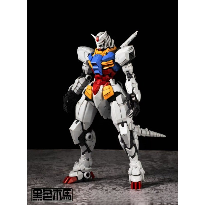Black Trojan MG 1/100 Transformation Aço Fio Duplo Estilo Antena RX-78-2 Unicórnio Figuras Modelo Montado Mecha Brinquedo presentes