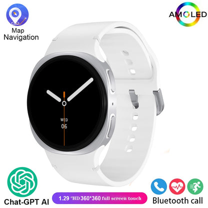 2026 Relógio Smartwatch GPS para Homens Mulheres Esporte Monitor Cardíaco Chamada Bluetooth NFC IP68 À Prova D'água Bússola Smartwatch 8 Mini