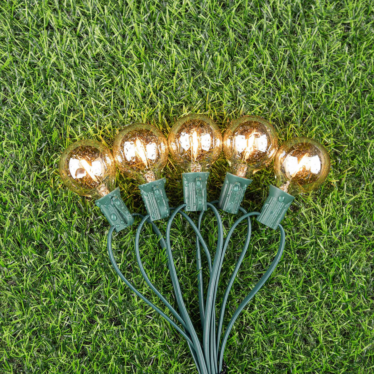 Outdoor Light Cable EU 220V US 110V String Light Wire E12 Sockets C7 Lamp Base Connectable Party Wedding Decor Street Garland
