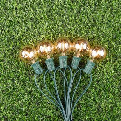 Outdoor Light Cable EU 220V US 110V String Light Wire E12 Sockets C7 Lamp Base Connectable Party Wedding Decor Street Garland