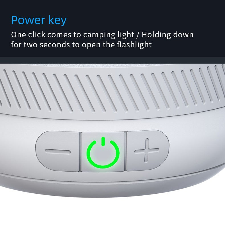 Lanterna de acampamento LED externa LV10 230 horas Recarregável com ímã Acessório de iluminação Luz de emergência portátil