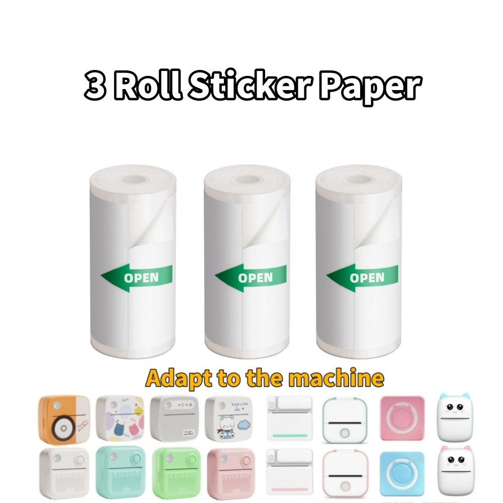 DOLEWA B3 Portable Mini Printers Wireless Bluetooth Inkless Sticker Maker Printer Tag Price Machine for Office School Kitchen