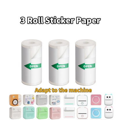 DOLEWA B3 Portable Mini Printers Wireless Bluetooth Inkless Sticker Maker Printer Tag Price Machine for Office School Kitchen