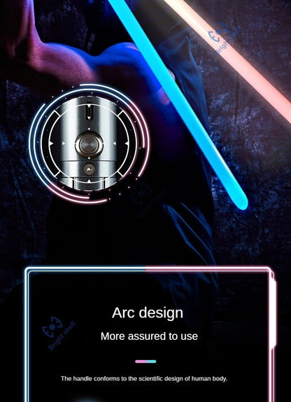Metal Lightsaber Sword Toys RGB Light Saber 15Color Change Kids Soundfonts Force FX FOC Blaster Toys Jedi Sword Gift