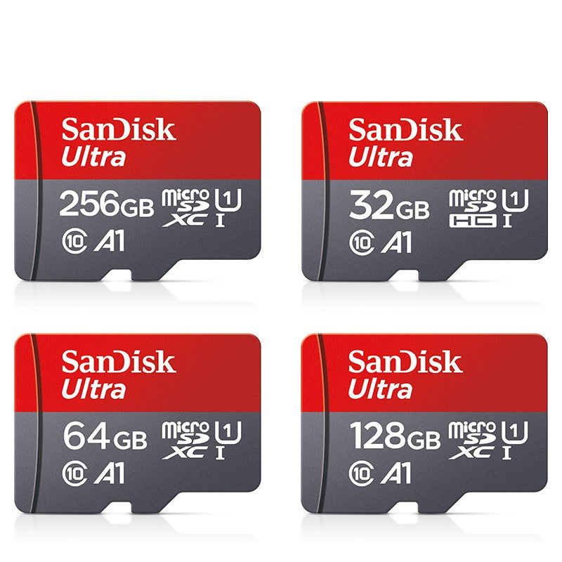 Cartão Micro SD Ultra 128GB 32GB 64GB 256GB 512GB A1 Cartão Micro SD Cartão de Memória Flash TF Classe 10 para Celular