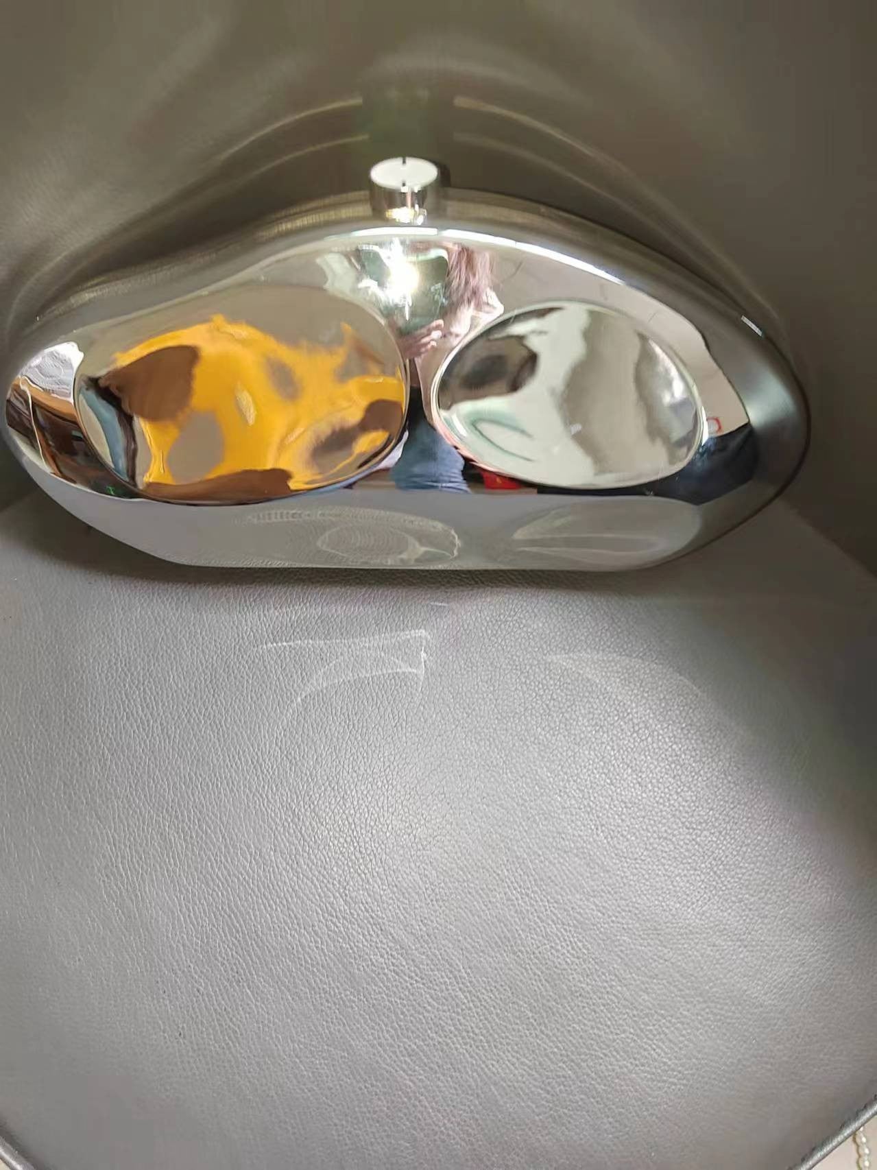 2025 Silver Metal Clutch Party Purse Evening Bag Wedding Bridal Bolsas Sac A Main Bag Wholesale