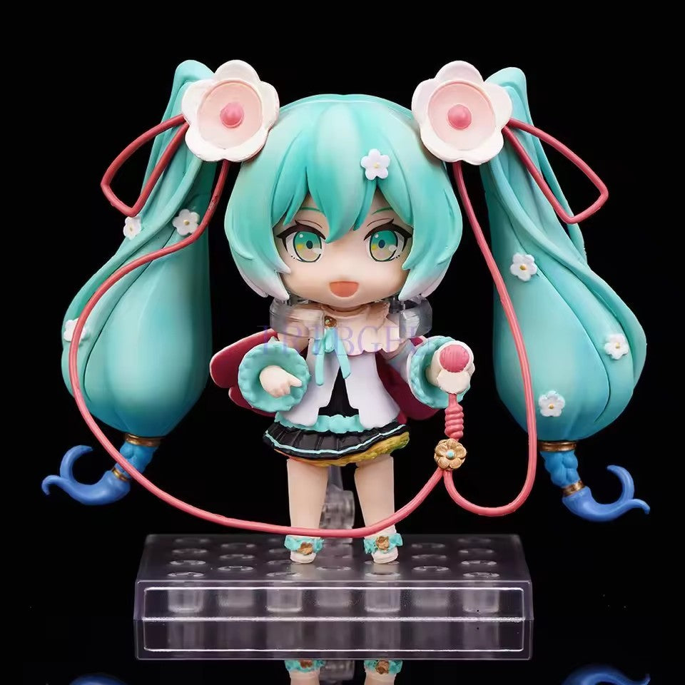 10cm GSC Vocaloid Hatsune Miku 1939 15º Aniversário Ver Q Nendoroid Japonês Anime PVC Action Figure Brinquedo Jogo Modelo Colecionável Boneca