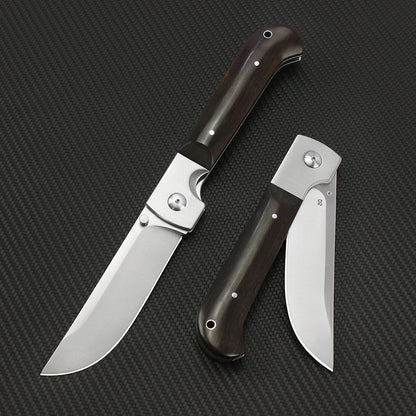 Russian Pchak Folding knife D2 Blade Wood Handle Kitchen Tool Portable Outdoor Tactical Survival Camping Hunting Utility Knives