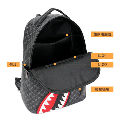 Stylish Men's Plaid Laptop Backpack - 15 Inch Computer Bag for High School College, Durable Casual Daypack Rucksack