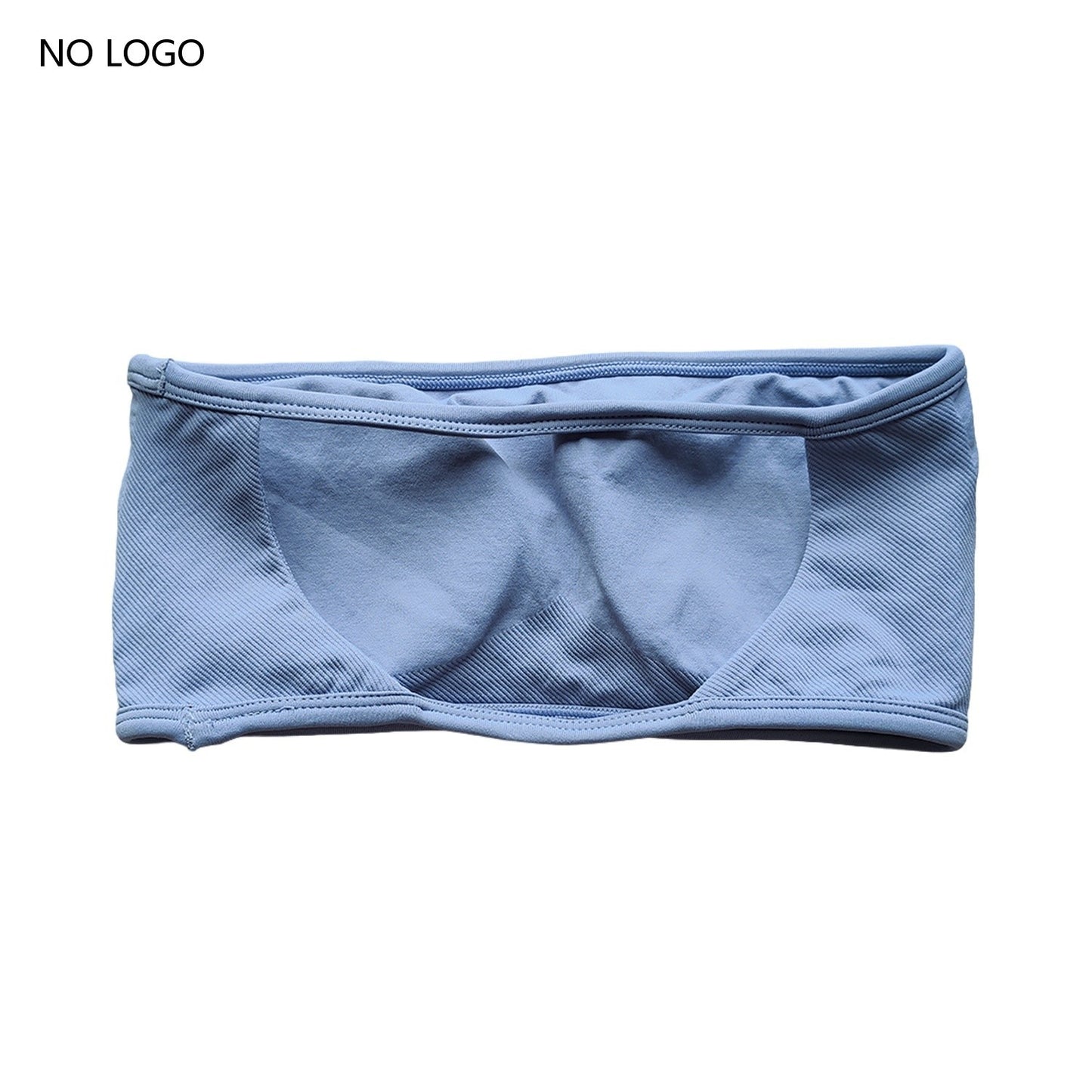 ARFTE Backless Bandeau Sports Bra Gym Women Top Crop Tube Seamless Bras Yoga Tops  Workout Sportswear Push-up Fitness Gym Bra