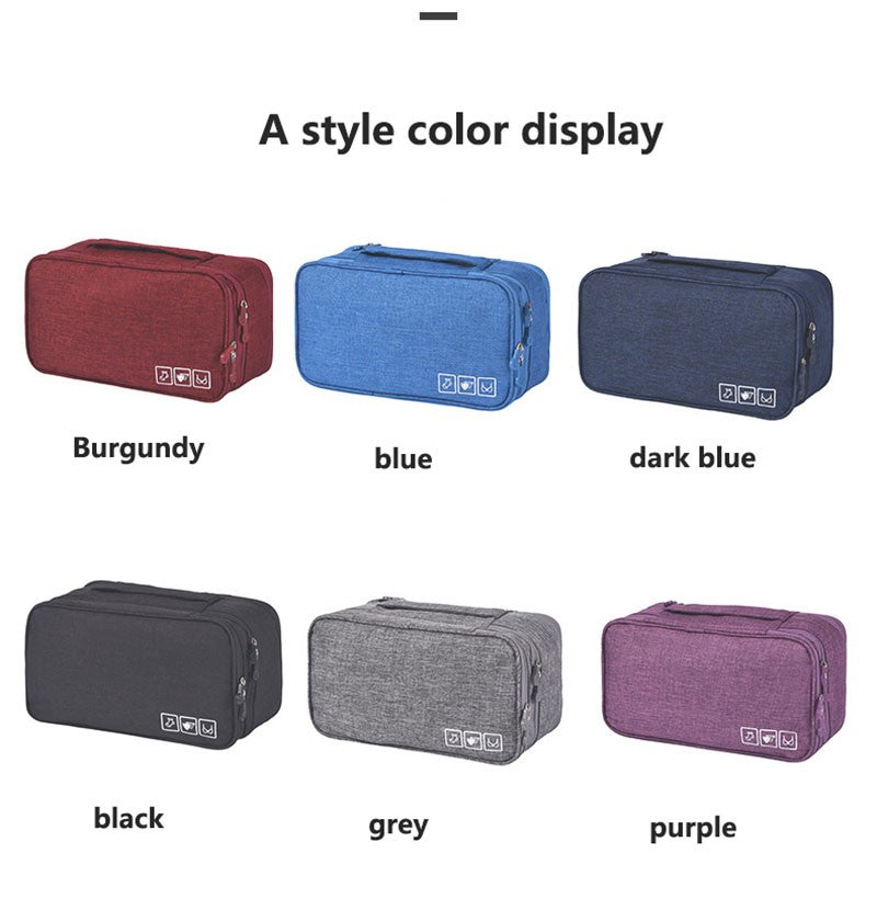 Travel Bra Organizer Bag Waterproof Panties Sock Underwear Storage Bag Daily Women Wash Package Cosmetic Finishing Bags