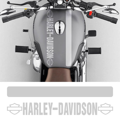 Adesivo de Vinil Harley Davidson Logo Retrô Moto Tanque Decalque