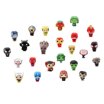 Marvel Christmas Advent Calendar Box Disney Mini Q Version Hulk Anime Figure Spiderman Iron Man Kids Toys 24pcs Figure Gift Box