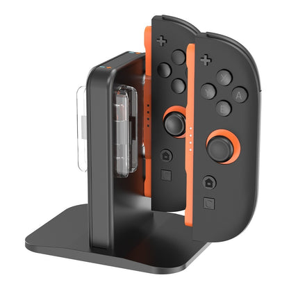 4-In-1 Charger Station For Switch 2 Joy Con Accessories Switch2 Joycon Controller Stand Fast Charging Dock