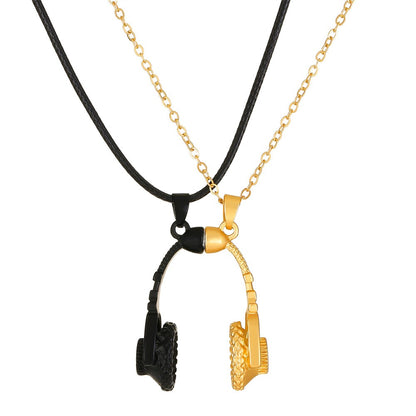 Eu Te Amo Melhores Amigos Colar de Casal Jóias Quebra-Cabeça BFF Chave Fechadura Tai Chi Coração Pingentes Colares para Mulheres Homens Presente Collier