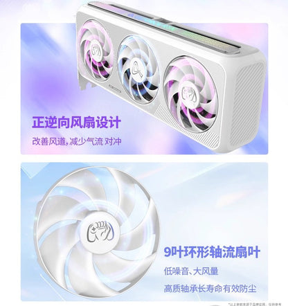 Esports Rebel RTX5080/5090D V2 White Desktop Computer Black Myth Wukong Game Independent Graphics Card