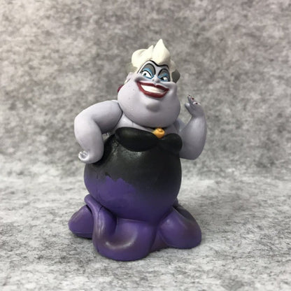 5 pçs Disney Vilões Bonecos de Ação Brinquedos O Rei Leão Scar Úrsula Jafar Malévola Rainha de Copas Boneco Anime Modelo de Pvc Presente