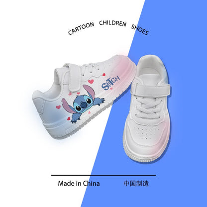 stitch shoes kids Children shoes Student Casual Sneakers boys Running Fashion 8 and 9 year old girls Shoes Christmas Gift