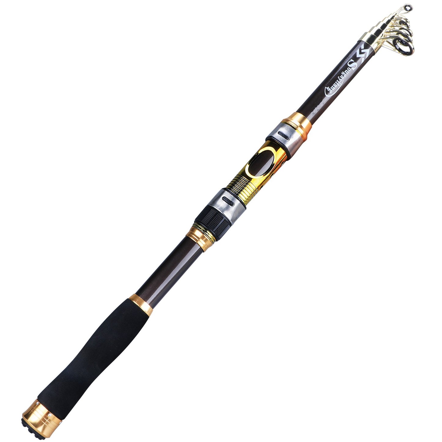 Sougayilang 2.1m-3.6m Spinning Fishing Rod Carbon Trout Carp Telescopic Fishing Pole Lure Fishing Rod Tackle