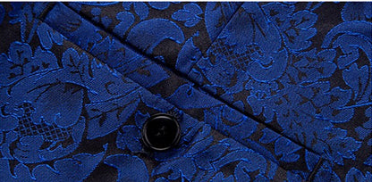 Calça Social Masculina Azul, Calça de Tecido Jacquard, Calça de Terno para Festa de Casamento, Tamanhos Asiáticos M-5GG 6GG, Pantalones Hombre