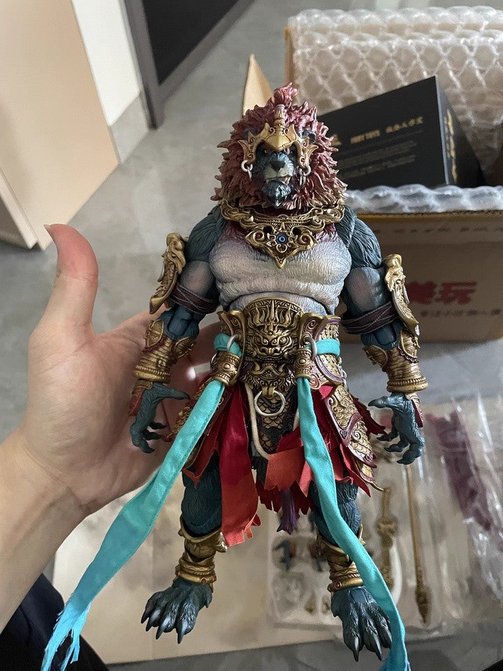 Fury Toys 1/12 Azure Lion Demon King Boneco de Ação Versão Dourada Versão Clássica Brinquedos de Modelo Colecionáveis Figuras de Enfeite de Mesa Presente