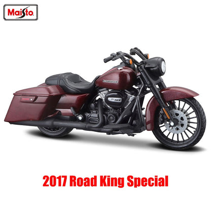 Maisto 1:18 Harley-Davidson Motocicleta 2021 Pan America 1250 Liga Motocicleta Modelo Brinquedo Coleção de Carros