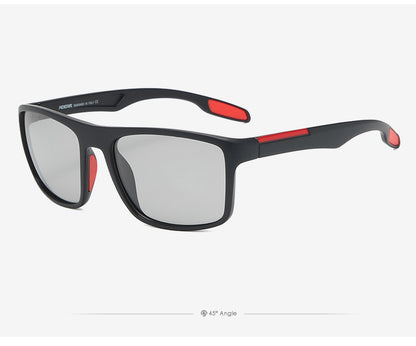 KDEAM Retangular Ultra Leve TR90 Óculos de Sol Masculino Lente Polarizada TAC 1.1mm Dirigir Óculos de Sol Feminino Esportivo Cat.3