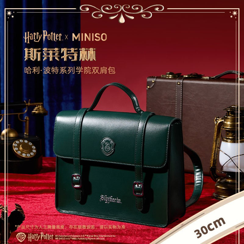Miniso Bolsas de Cosméticos Harry Potter com Co-Branding Bolsas Transversais Periféricos de Anime Brinquedos de Adereços de Cosplay Infantis Presentes de Natal