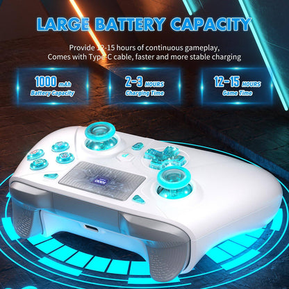 Wireless Controller for PlayStation 4/PS4 Pro/Slim/PS3/PC/IOS/Switch Gamepad Turbo Dual Shock Vibration 6Axis Gyro Game Joystick