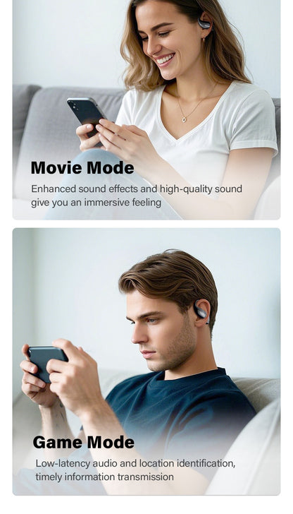 MINISO MS189 Fones de Ouvido Sem Fio Bluetooth 5.4 Fone de Ouvido Esportivo Bateria de Longa Duração Controle por Botão Redução de Ruído Com Microfone