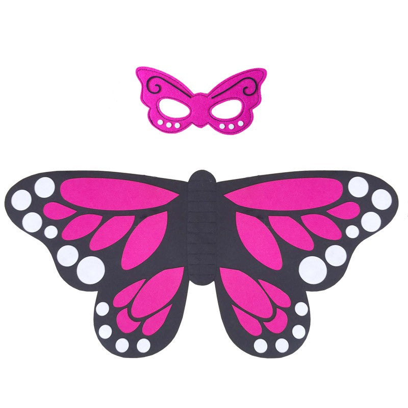 Kids Animal Costume Birds Felt Wings Fun Cosplay Halloween Costumes Butterfly Wing