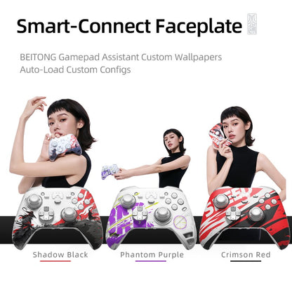Beitong Kunpeng 70 Elite: AI-Enhanced Wireless Controller with Adaptive Triggers for Switch 2, PC, Mobile & Teams