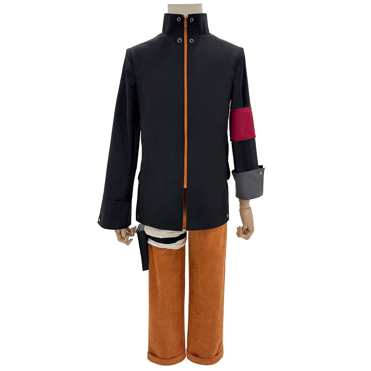 HOLOUN Anime Uzumaki Cosplay Costume Adult Version Top Pants Headdress Waist Leg Bags Cos Convention Unisex Halloween Christmas