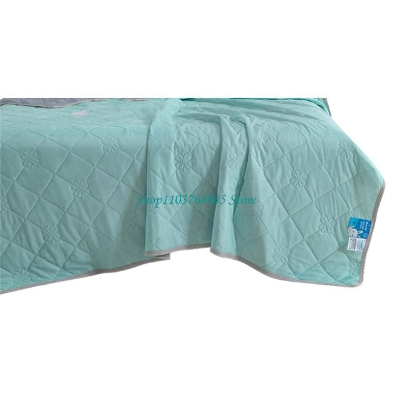 R53F Elegante Cobertor Refrescante Colcha Macia Design Compacto Para Acampamento Férias Na Praia