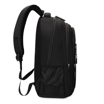 Men's backpack - large capacity, adjustable shoulder straps, multiple compartments, suitable for school, travel, and work, casua
