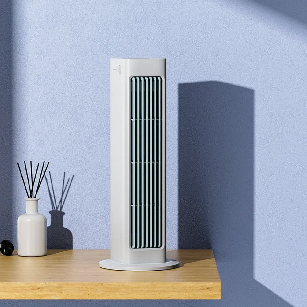 Ventilador de Ar Sem Lâminas 3000mAh Ventilador Elétrico de Vento Forte Ventilador de Mesa Multiúso para Quarto, Sala de Estar e Banheiro